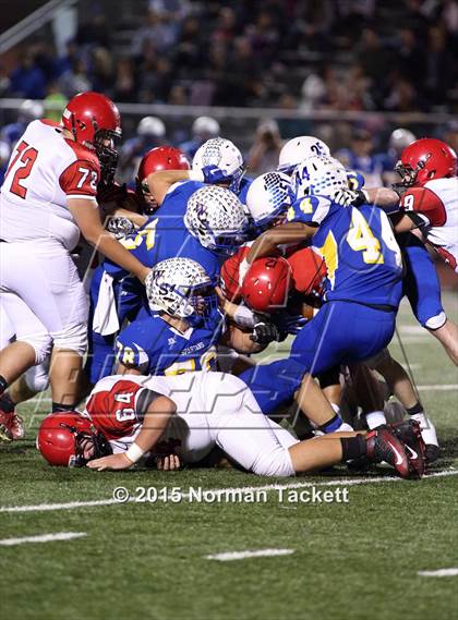Thumbnail 2 in Conway Springs @ Collegiate (KSHSAA 3A 1st Round) photogallery.