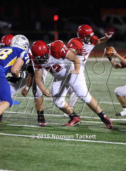 Thumbnail 2 in Conway Springs @ Collegiate (KSHSAA 3A 1st Round) photogallery.