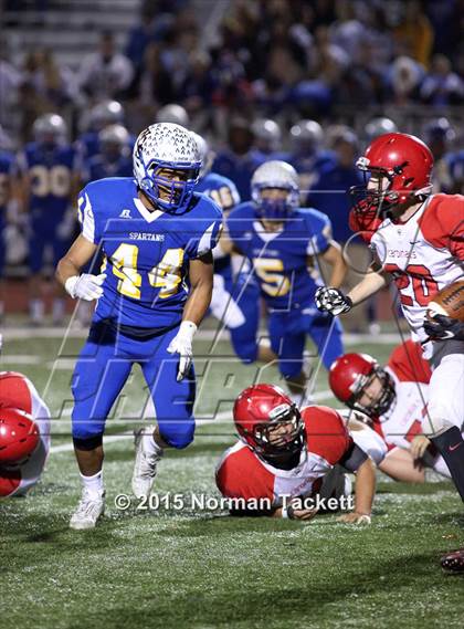 Thumbnail 2 in Conway Springs @ Collegiate (KSHSAA 3A 1st Round) photogallery.