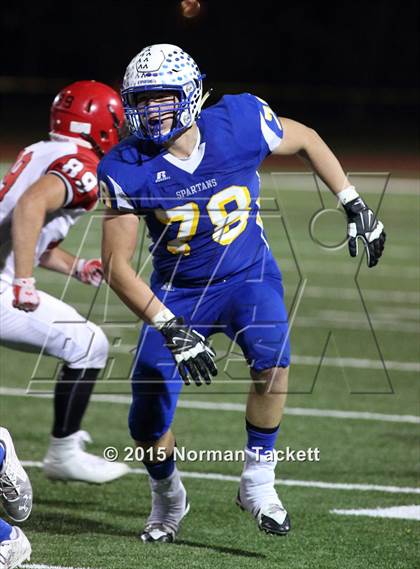 Thumbnail 2 in Conway Springs @ Collegiate (KSHSAA 3A 1st Round) photogallery.