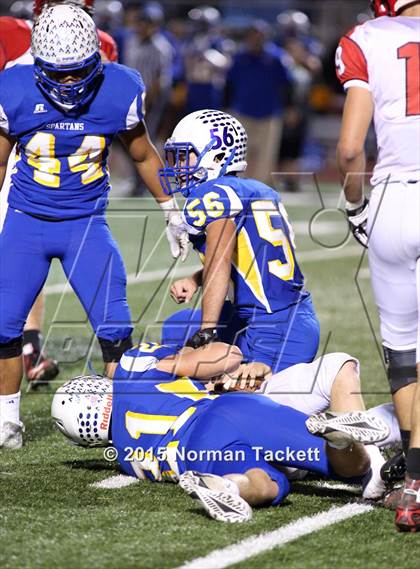 Thumbnail 2 in Conway Springs @ Collegiate (KSHSAA 3A 1st Round) photogallery.