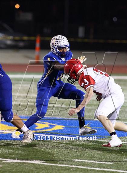 Thumbnail 3 in Conway Springs @ Collegiate (KSHSAA 3A 1st Round) photogallery.