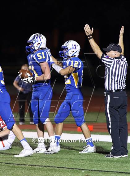 Thumbnail 2 in Conway Springs @ Collegiate (KSHSAA 3A 1st Round) photogallery.