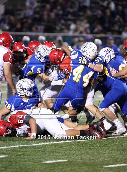 Thumbnail 2 in Conway Springs @ Collegiate (KSHSAA 3A 1st Round) photogallery.
