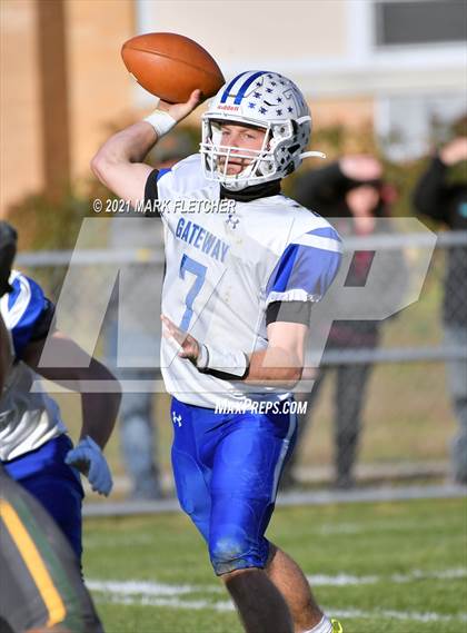Thumbnail 1 in Gateway Regional vs Audubon (NJSIAA Central Group 1 First Round Playoff)  photogallery.