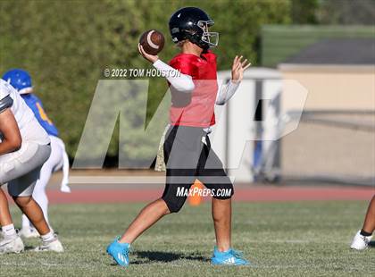 Thumbnail 2 in Bishop Amat vs Rancho Cucamonga (Scrimmage) photogallery.