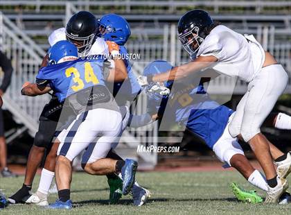 Thumbnail 1 in Bishop Amat vs Rancho Cucamonga (Scrimmage) photogallery.