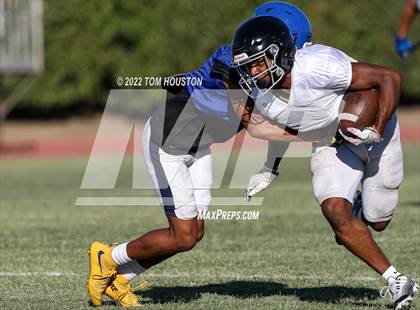 Thumbnail 1 in Bishop Amat vs Rancho Cucamonga (Scrimmage) photogallery.