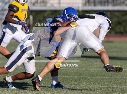Thumbnail 3 in Bishop Amat vs Rancho Cucamonga (Scrimmage) photogallery.