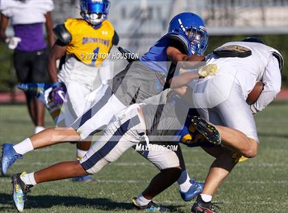 Thumbnail 2 in Bishop Amat vs Rancho Cucamonga (Scrimmage) photogallery.