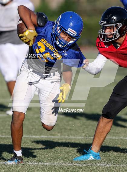 Thumbnail 3 in Bishop Amat vs Rancho Cucamonga (Scrimmage) photogallery.