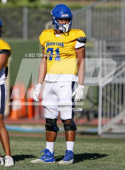 Thumbnail 3 in Bishop Amat vs Rancho Cucamonga (Scrimmage) photogallery.