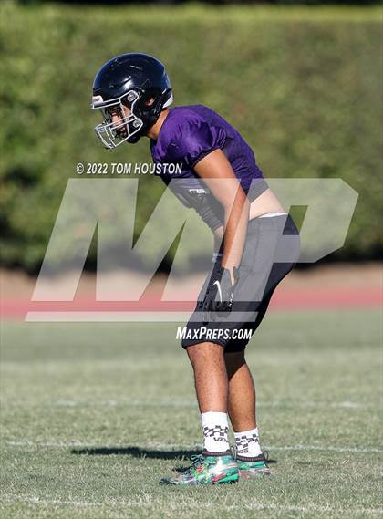Thumbnail 3 in Bishop Amat vs Rancho Cucamonga (Scrimmage) photogallery.