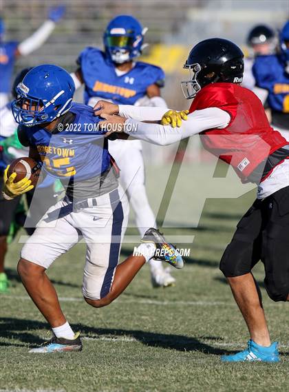 Thumbnail 1 in Bishop Amat vs Rancho Cucamonga (Scrimmage) photogallery.