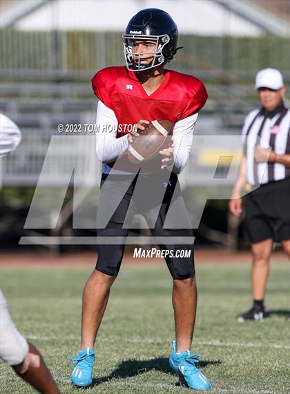 Thumbnail 1 in Bishop Amat vs Rancho Cucamonga (Scrimmage) photogallery.