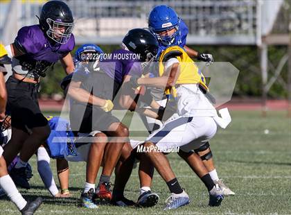Thumbnail 2 in Bishop Amat vs Rancho Cucamonga (Scrimmage) photogallery.