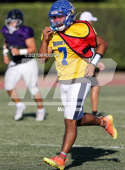 Thumbnail 1 in Bishop Amat vs Rancho Cucamonga (Scrimmage) photogallery.