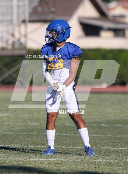 Thumbnail 2 in Bishop Amat vs Rancho Cucamonga (Scrimmage) photogallery.