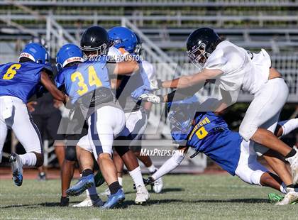 Thumbnail 2 in Bishop Amat vs Rancho Cucamonga (Scrimmage) photogallery.