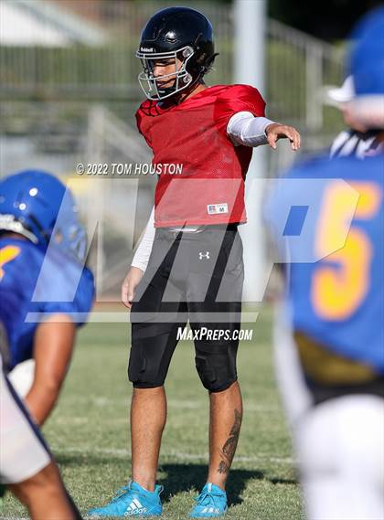 Thumbnail 1 in Bishop Amat vs Rancho Cucamonga (Scrimmage) photogallery.