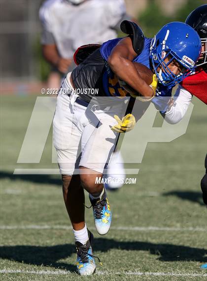 Thumbnail 1 in Bishop Amat vs Rancho Cucamonga (Scrimmage) photogallery.