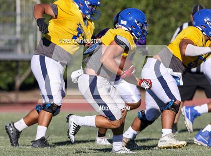 Thumbnail 1 in Bishop Amat vs Rancho Cucamonga (Scrimmage) photogallery.