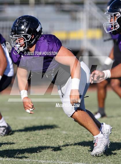 Thumbnail 2 in Bishop Amat vs Rancho Cucamonga (Scrimmage) photogallery.