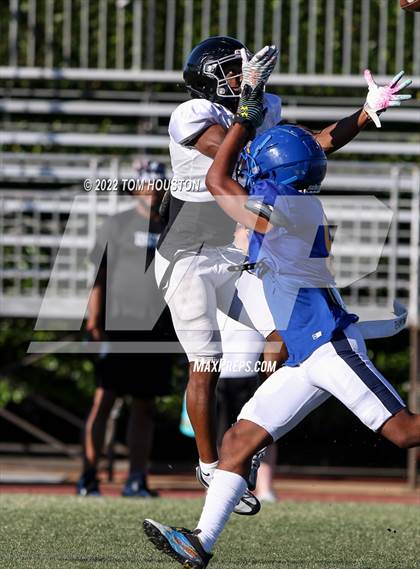 Thumbnail 2 in Bishop Amat vs Rancho Cucamonga (Scrimmage) photogallery.