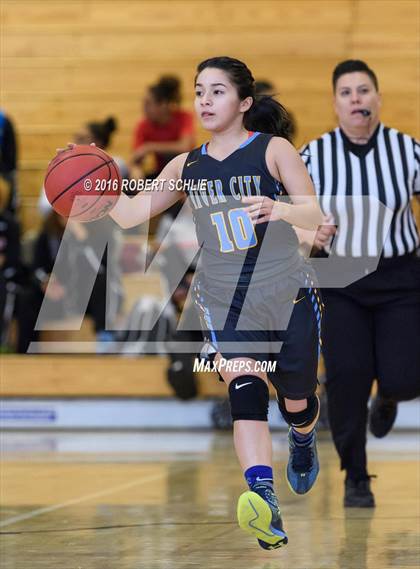 Thumbnail 1 in River City vs Pleasant Grove (Trojan Toss Up) photogallery.