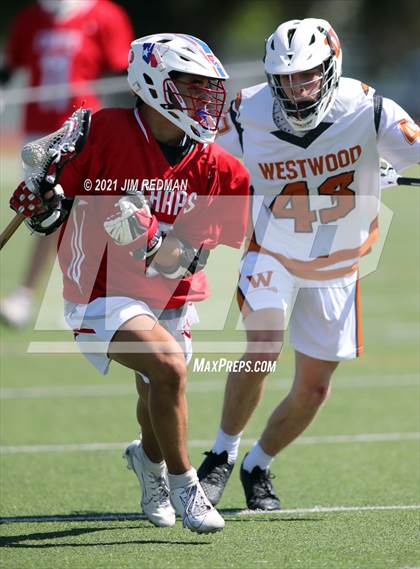 Thumbnail 2 in Westlake @ Westwood (THSLL District Playoff) photogallery.