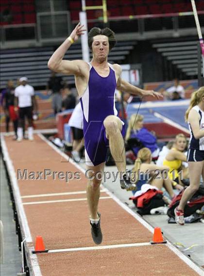 Thumbnail 2 in Run For The Dream California Indoor Invitational (Boys Field Events) photogallery.