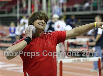 Thumbnail 2 in Run For The Dream California Indoor Invitational (Boys Field Events) photogallery.