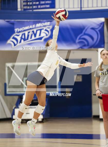 Thumbnail 2 in Notre Dame Academy vs Campbell Co. photogallery.