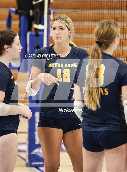 Thumbnail 1 in Notre Dame Academy vs Campbell Co. photogallery.