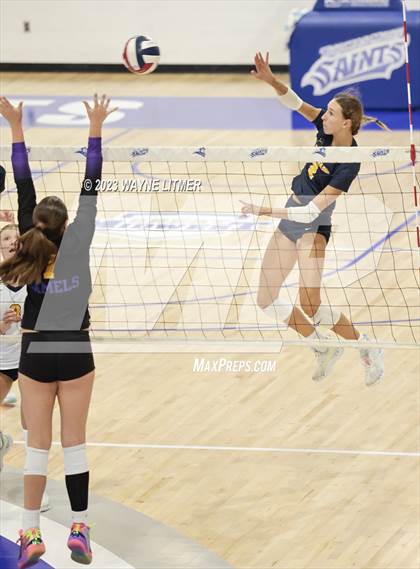 Thumbnail 1 in Notre Dame Academy vs Campbell Co. photogallery.