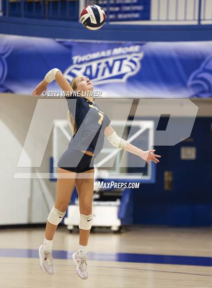 Thumbnail 3 in Notre Dame Academy vs Campbell Co. photogallery.