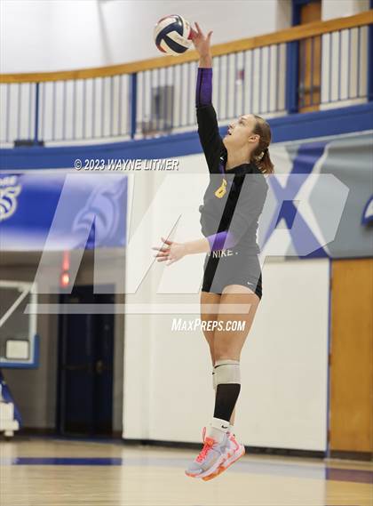 Thumbnail 3 in Notre Dame Academy vs Campbell Co. photogallery.