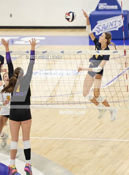 Thumbnail 3 in Notre Dame Academy vs Campbell Co. photogallery.