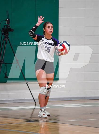 Thumbnail 1 in Schulenburg vs Stockdale  (UIL 2A Region IV Semifinal) photogallery.