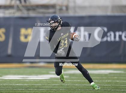 Thumbnail 1 in Lathrop vs. Blair Oaks (MSHSAA Class 2 Show-Me Bowl) photogallery.