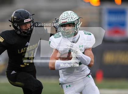 Thumbnail 2 in Lathrop vs. Blair Oaks (MSHSAA Class 2 Show-Me Bowl) photogallery.