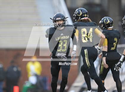 Thumbnail 3 in Lathrop vs. Blair Oaks (MSHSAA Class 2 Show-Me Bowl) photogallery.