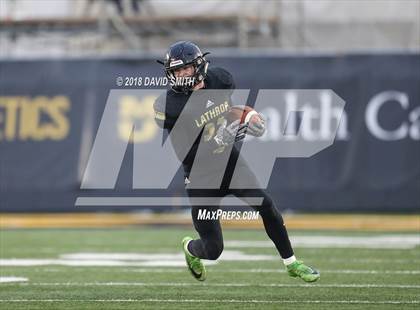 Thumbnail 3 in Lathrop vs. Blair Oaks (MSHSAA Class 2 Show-Me Bowl) photogallery.