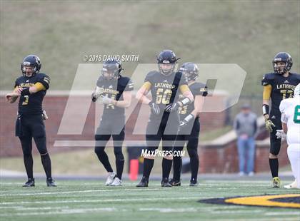 Thumbnail 3 in Lathrop vs. Blair Oaks (MSHSAA Class 2 Show-Me Bowl) photogallery.