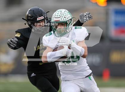 Thumbnail 3 in Lathrop vs. Blair Oaks (MSHSAA Class 2 Show-Me Bowl) photogallery.