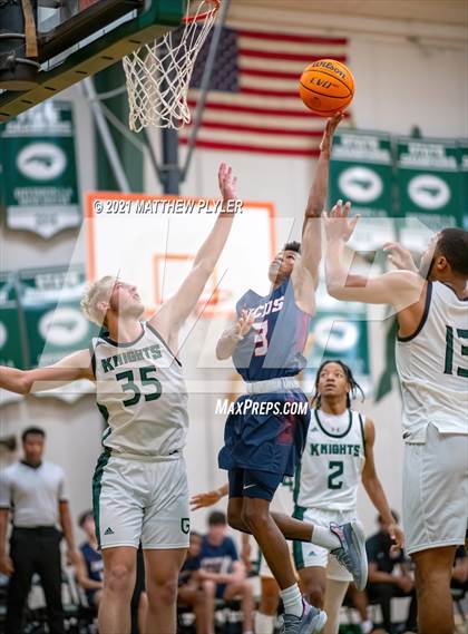 Thumbnail 1 in Wayne Country Day vs Greenfield (Greenfield Christmas Tournament) photogallery.