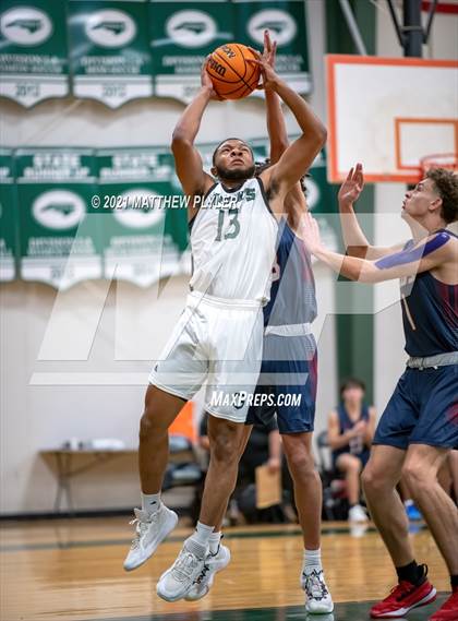 Thumbnail 3 in Wayne Country Day vs Greenfield (Greenfield Christmas Tournament) photogallery.