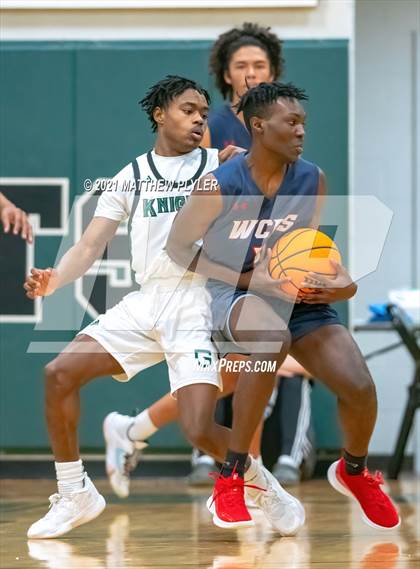 Thumbnail 2 in Wayne Country Day vs Greenfield (Greenfield Christmas Tournament) photogallery.