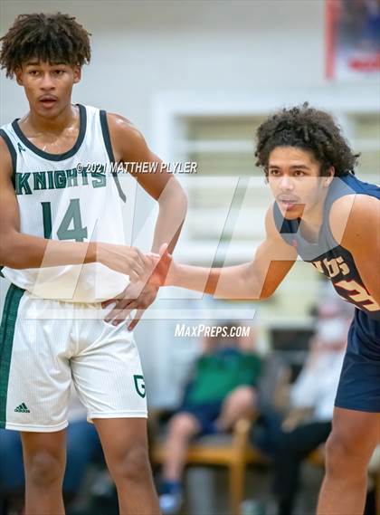 Thumbnail 1 in Wayne Country Day vs Greenfield (Greenfield Christmas Tournament) photogallery.