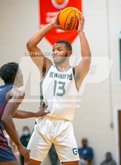 Thumbnail 3 in Wayne Country Day vs Greenfield (Greenfield Christmas Tournament) photogallery.